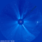 Latest LASCO C3 image of the Sun