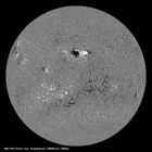 Latest SDO/HMI Magnetogram image of the Sun